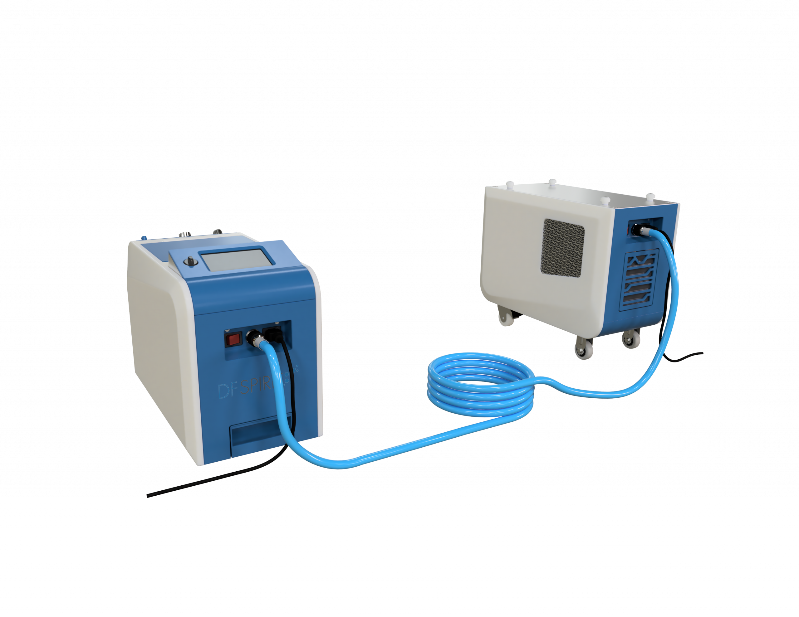 Desinfektion eines Arztpraxis mit dem DF Spirit Vernebler